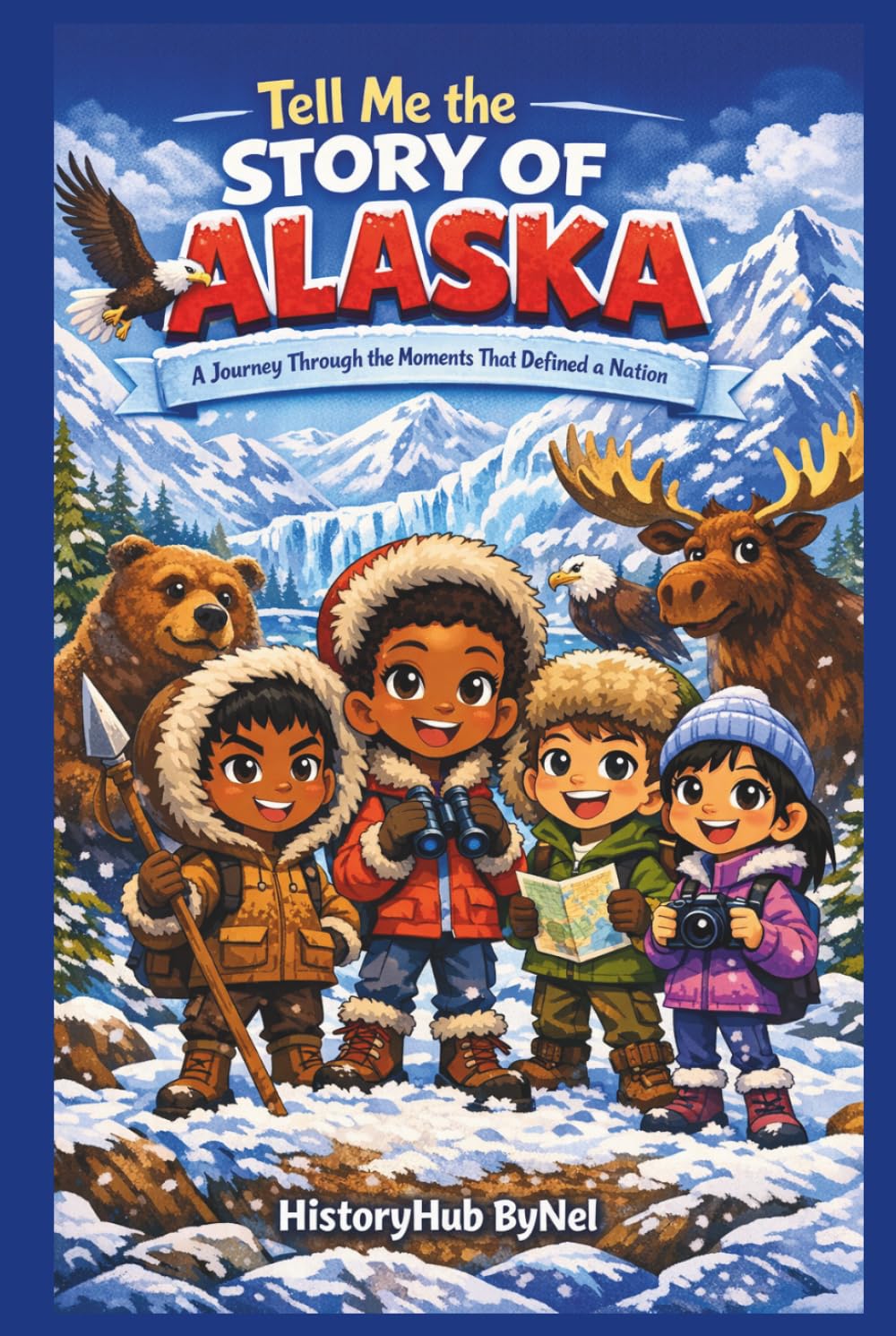 Tell Me the STORY OF ALASKA: A Fun History Book for Curious Kids!: A Journey Through the Moments That Defined a Nation (Collection of State Histories of the USA)