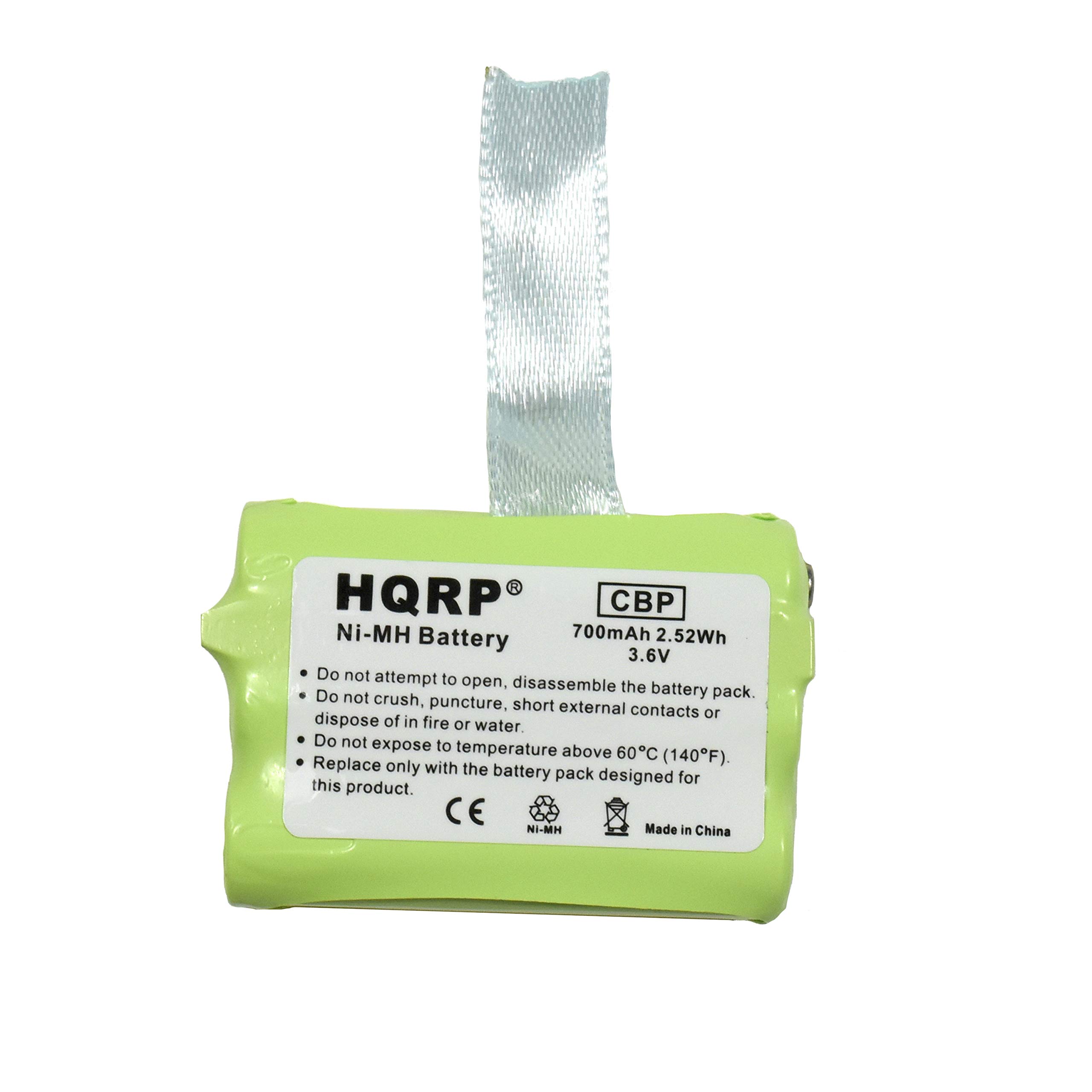 HQRP Cordless Phone Battery Compatible with AT&T/Lucent Battery 2419, Part Number 80-5543-00-00/8055430000 Replacement