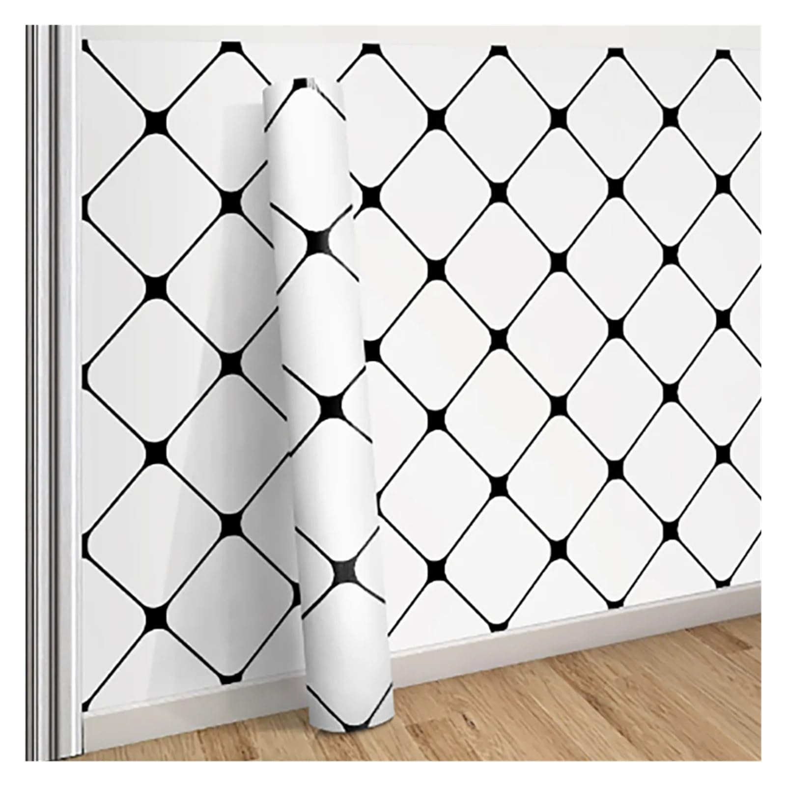 Aywtiun Size1 Oil Proof Waterproof Contact Paper 40Cm Decorative Waterproof Proof Modern Style Kitchen Living Room Background Self-Adhesive Wallpaper For Kitchen Worktop Fridge Splashback(,40Cmx10m)