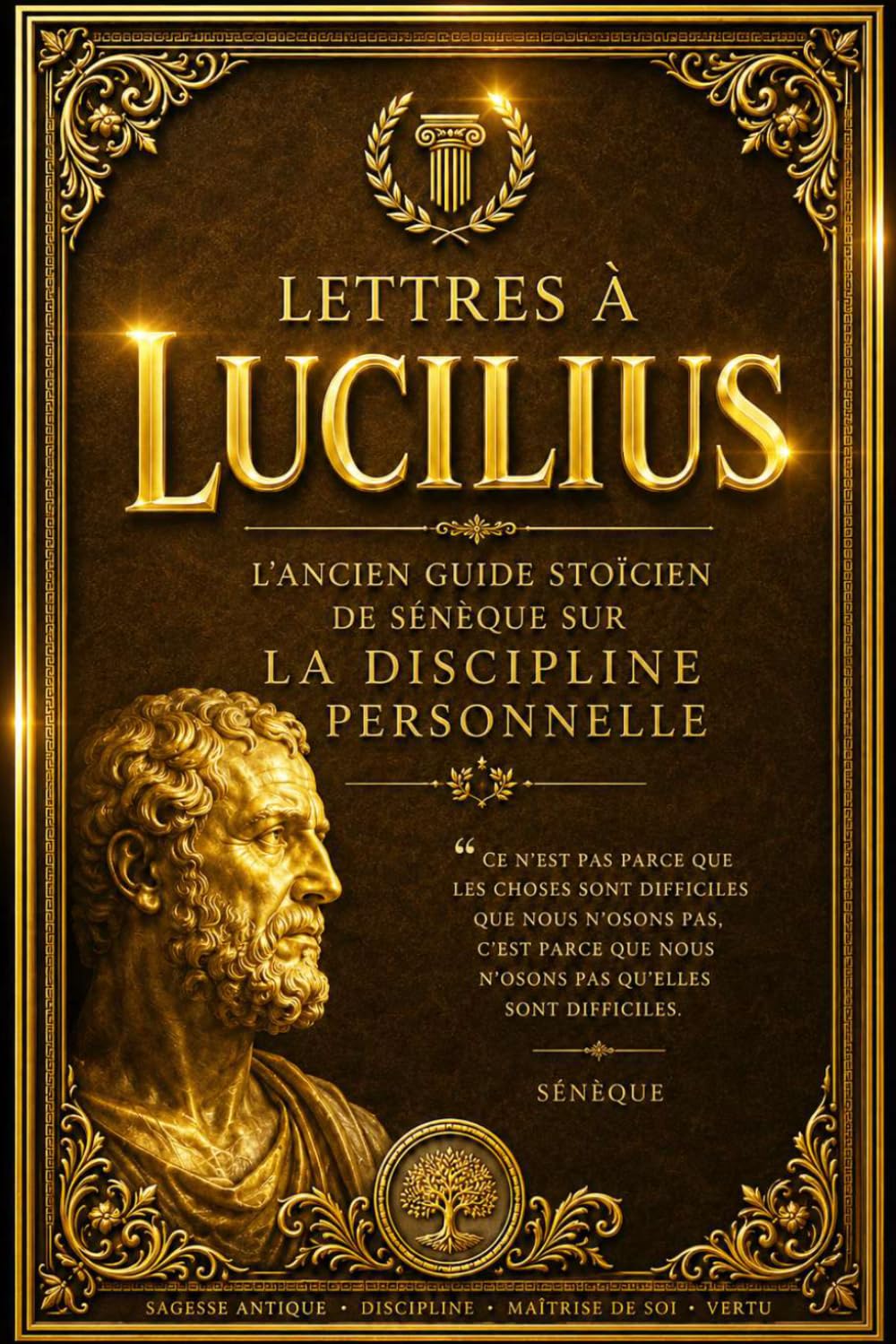 Lettres à Lucilius : L’Ancien Guide Stoïcien de Sénèque sur la Discipline Personnelle, la Résilience Émotionnelle, la Paix de l’Âme, la Fortune, l’Amitié, la Connaissance de Soi et la Vie Vertueuse