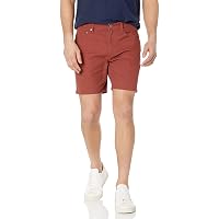 Amazon Essentials Pantaloncini Elasticizzati con 5 Tasche Vestibilità Aderente