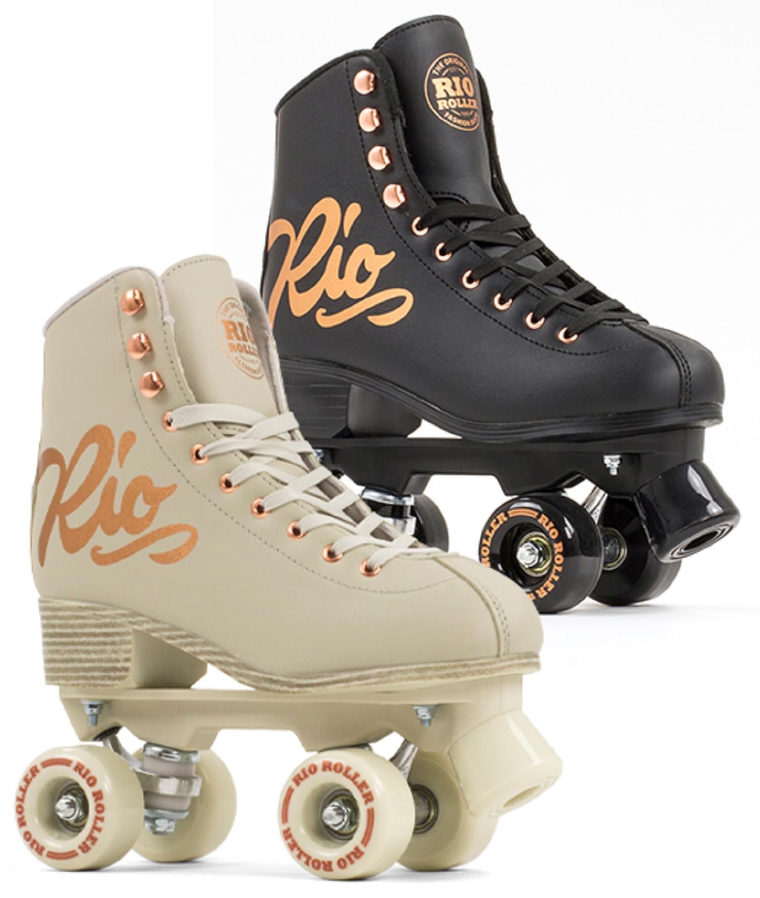 Rio Roller Rose Quad Skates, Pattini da Pattinaggio, Unisex, per Adulti