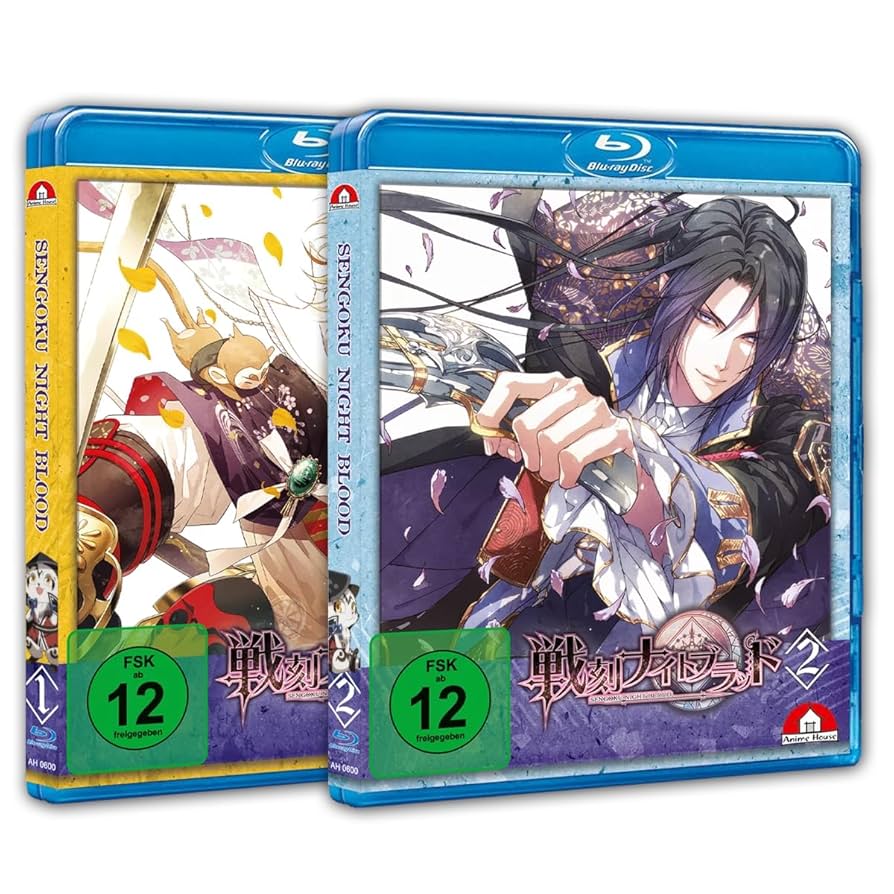 Amazon.com: Sengoku Night Blood - Gesamtausgabe, 2 Blu-ray