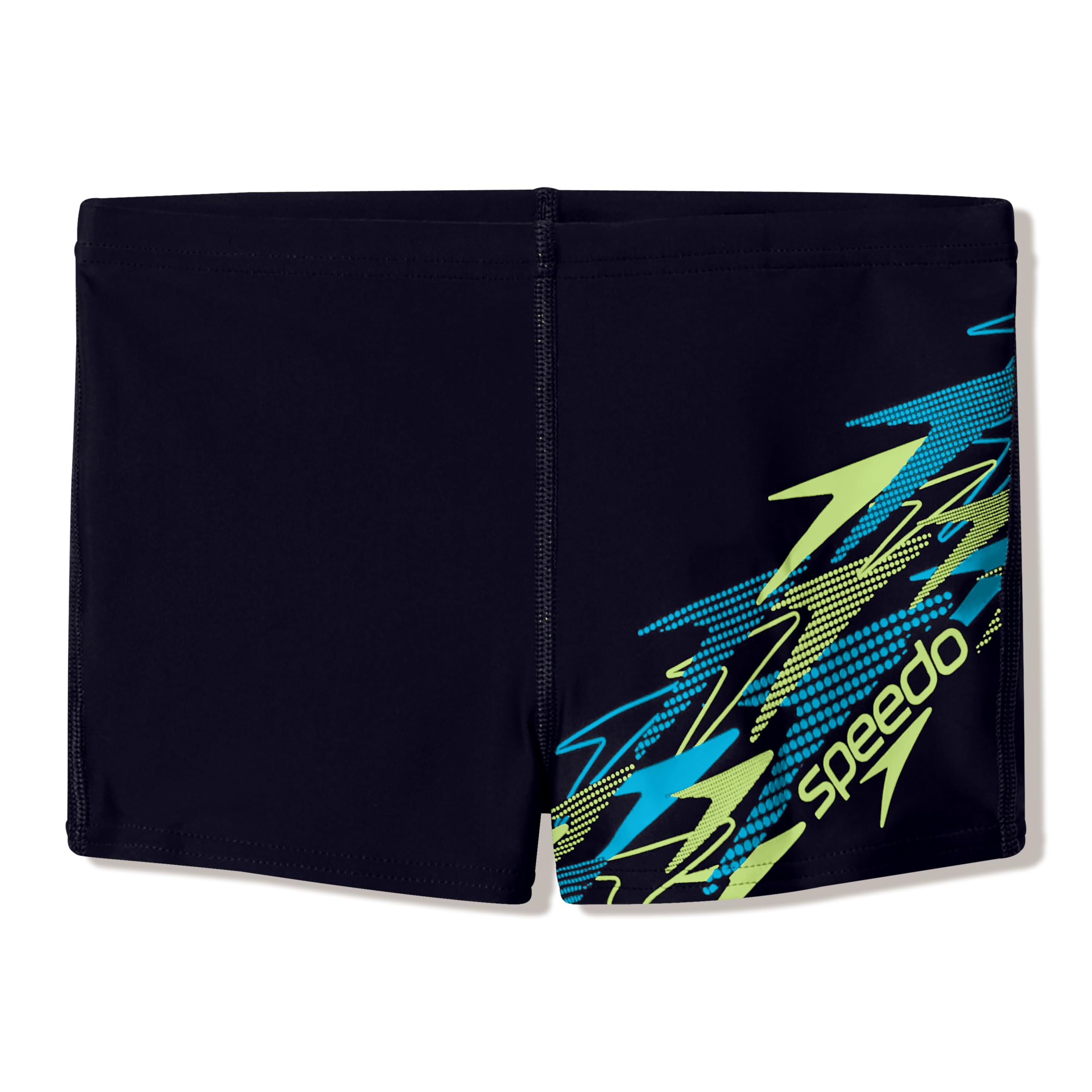 Speedo Badeshorts mit Medley-Logo, für Jungen, Schwarz