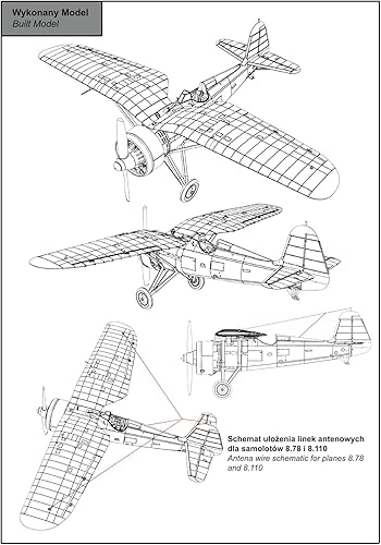 Miniatura 6 de PB72519 1/72 Polish Air Force PZL P.11c Gull Wing Fighter Plastic Model
