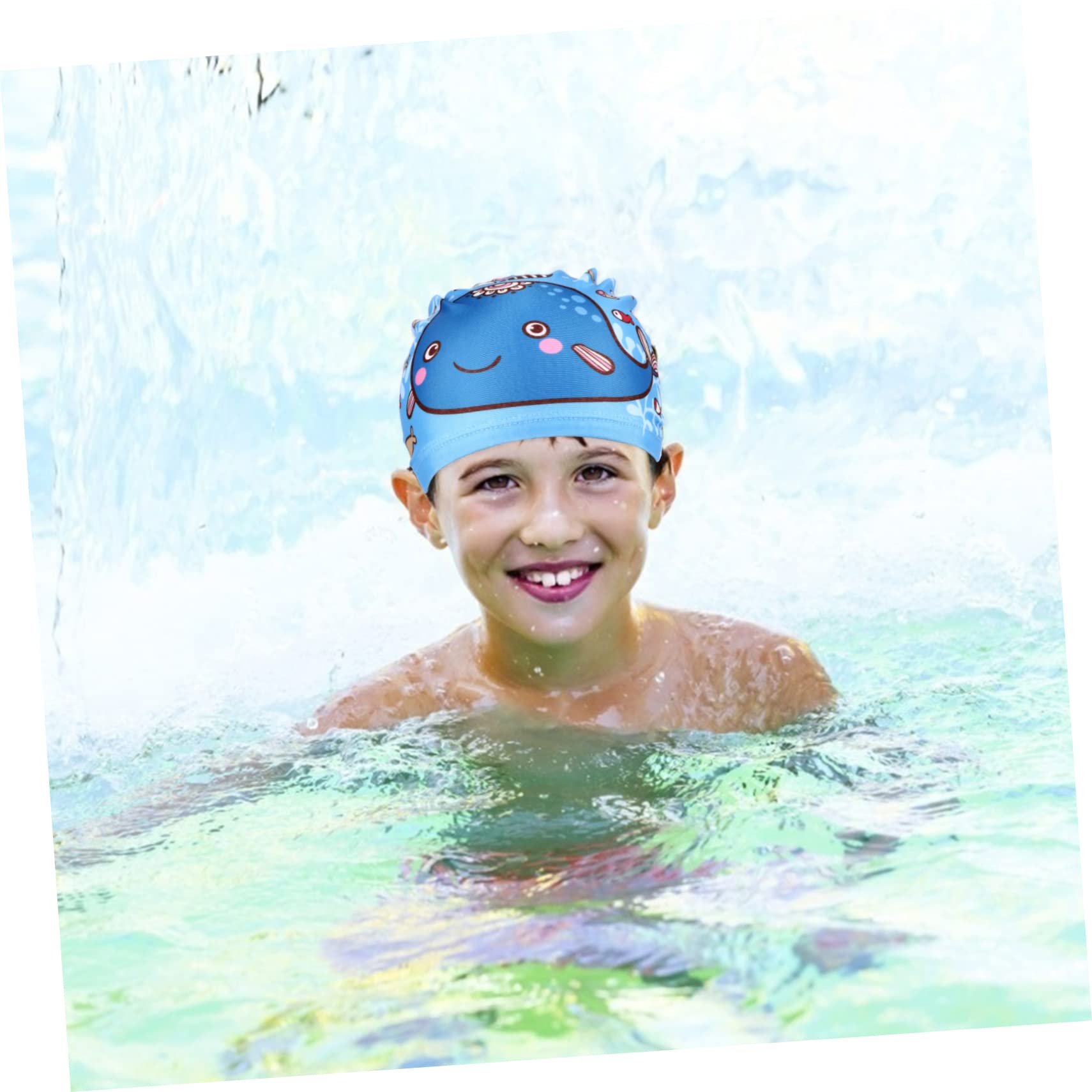 TOYANDONA Cuffia Da Nuoto Per Bassaggio Di Cuffia Per Le Orecchie Neoprene Cappelli Swim Capp Per Lunghi Per Il Nuoto Piscina Per Poliestere