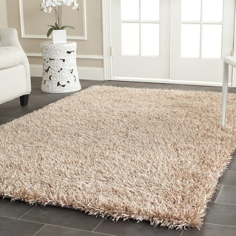 Image of zia carpets Cozy Soft Shaggy Non Slip Carpet for Home Decor Aesthetic Rugs with 2.5 inch Thikness Size 8x10 feet