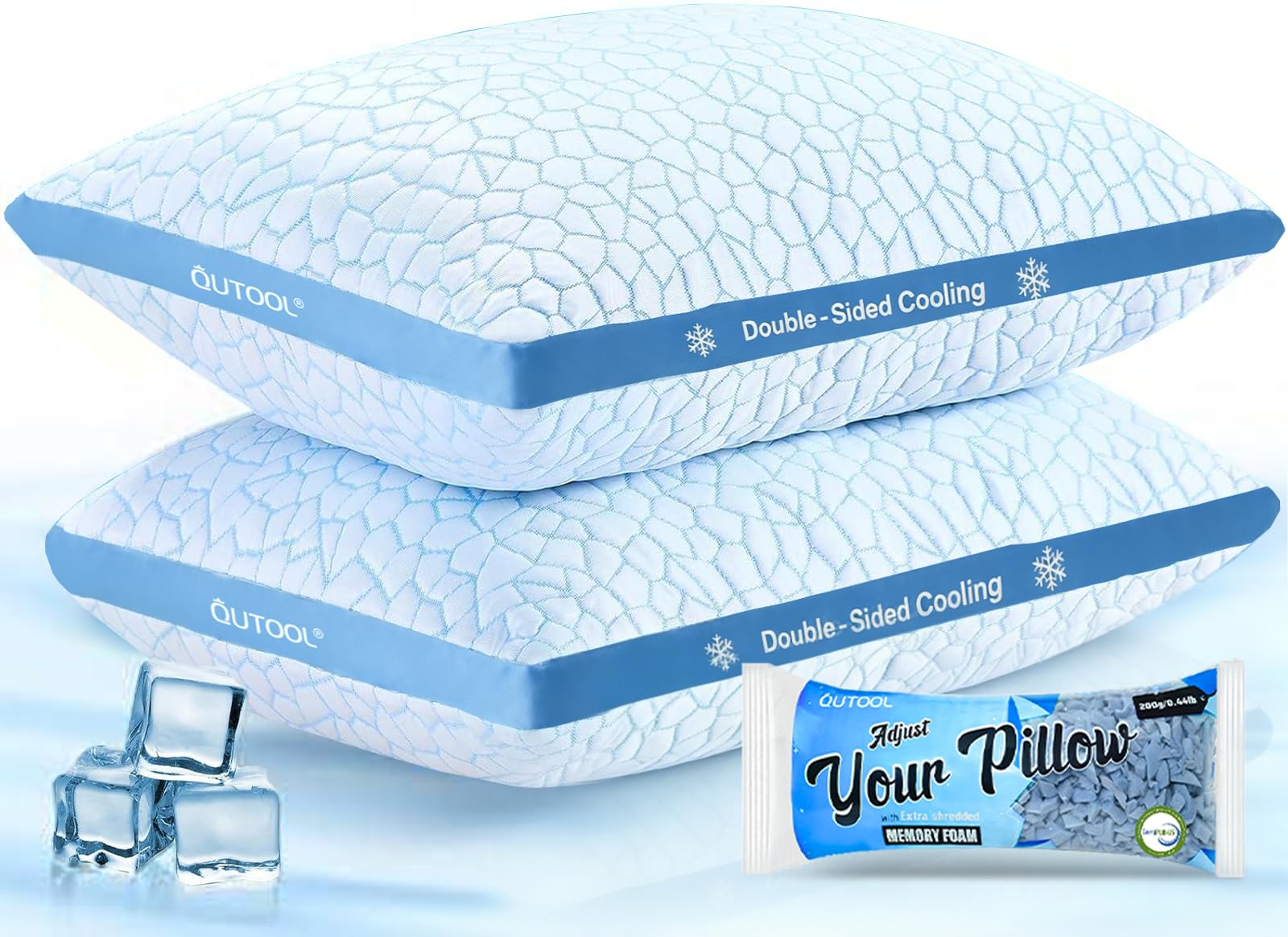QUTOOL Double Sided Cooling Pillow
