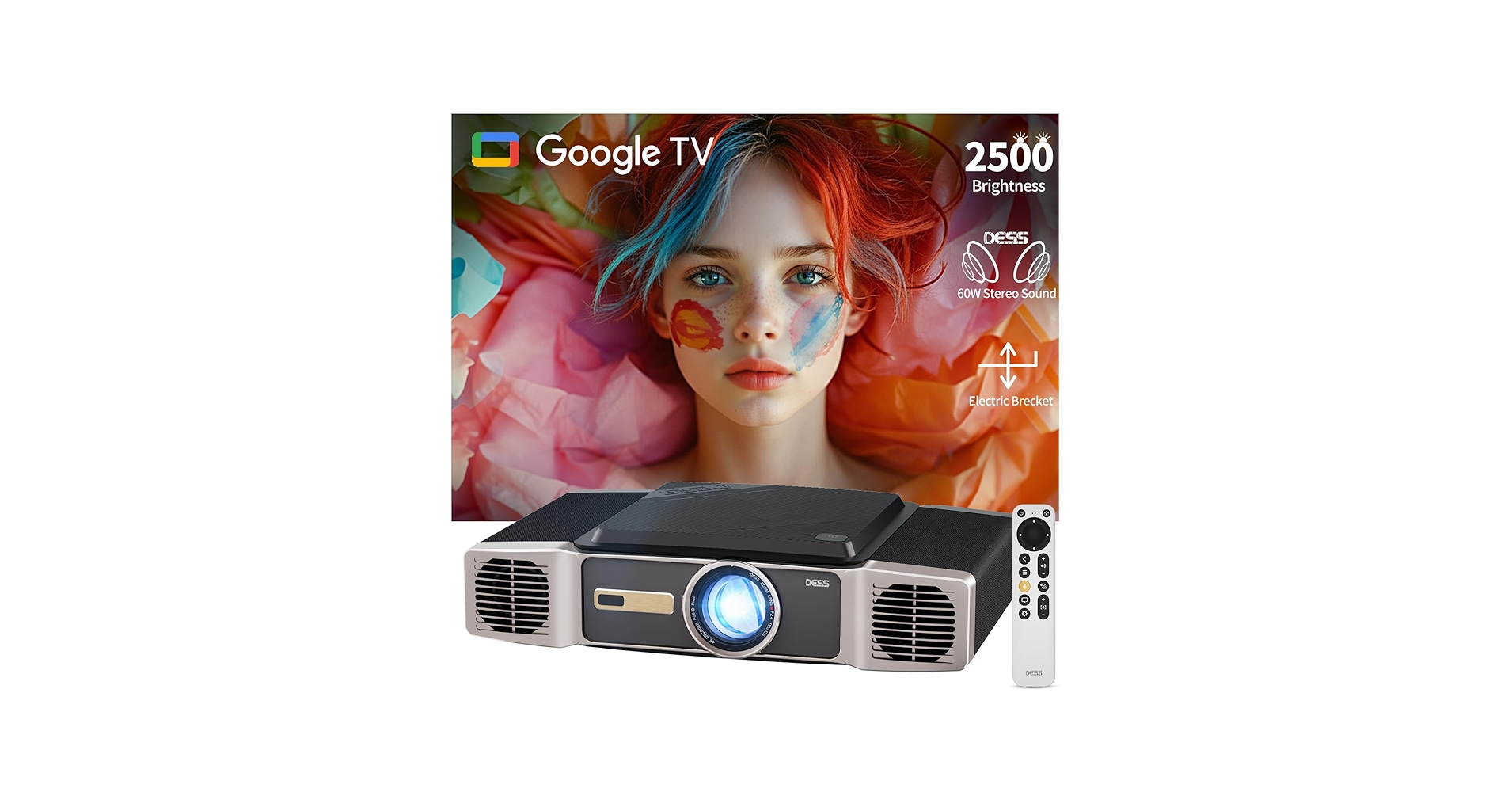 Amazon.com: Dess C5 Enterprise GTV Projector,4K projector
