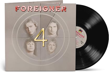 4 por Foreigner, capa do álbum