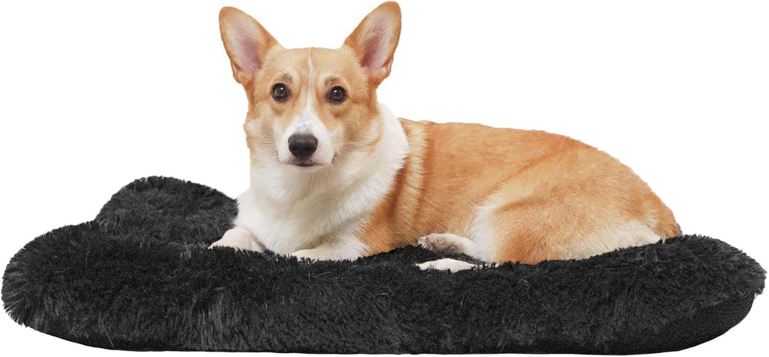 HACHIKITTY Calming Dog Bed Crate Pads, Dog Crate Bed Large Dogs, Dog Crate Mats