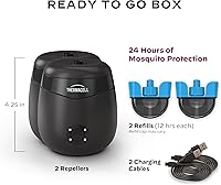Vista 46 de Thermacell E-Series Rechargeable Mosquito Repeller with 20’ Mosquito Protection Zone; Bug Spray Alternative; Scent Free