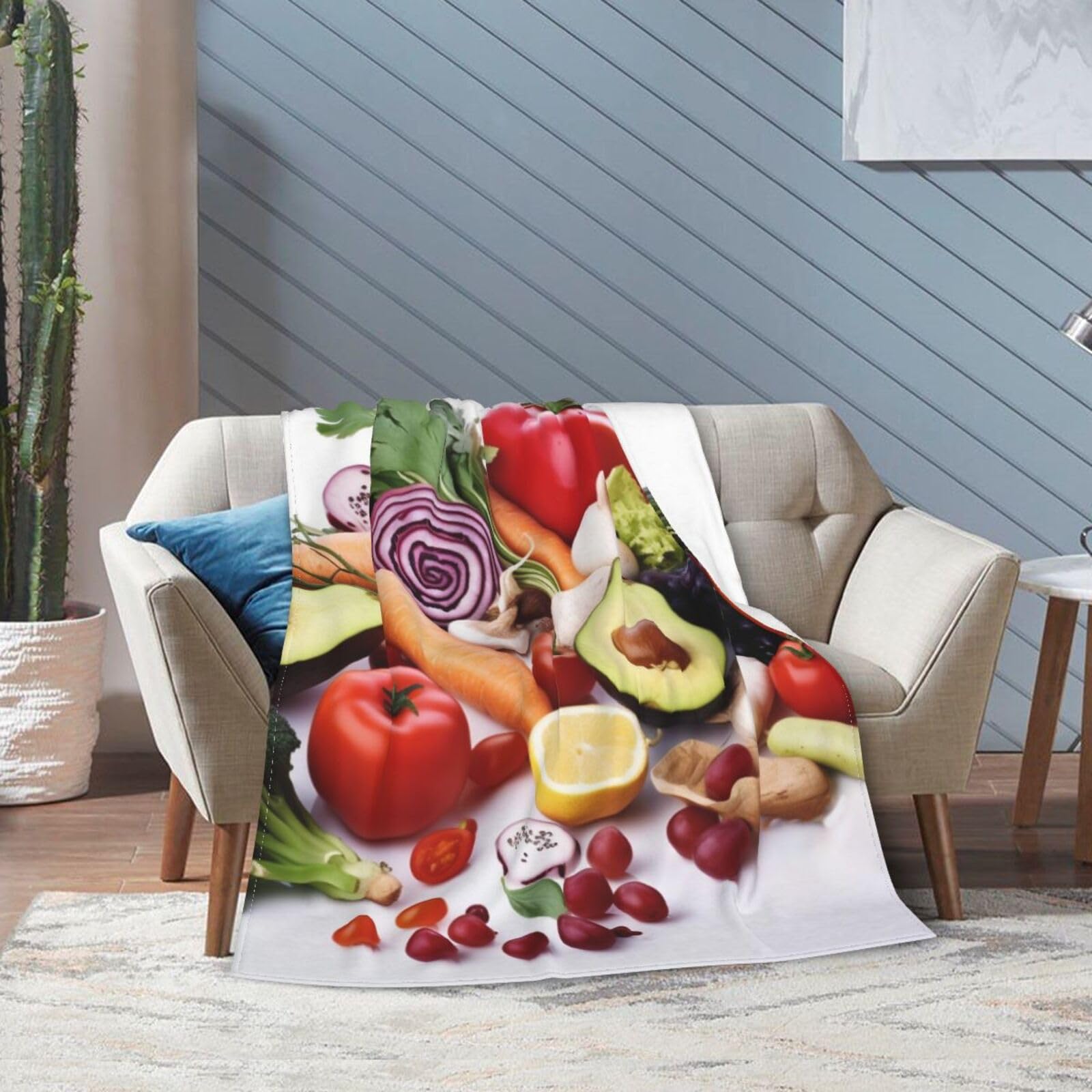 Couverture micro ultra douce pour le salon et soirées sur le canapé