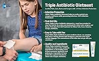 Vista 3 de Globe (12 Pack) Triple Antibiotic First Aid Ointment 1 oz, First Aid Antibiotic Ointment, 24-Hour Infection Protection, Wound Care Treatment for
