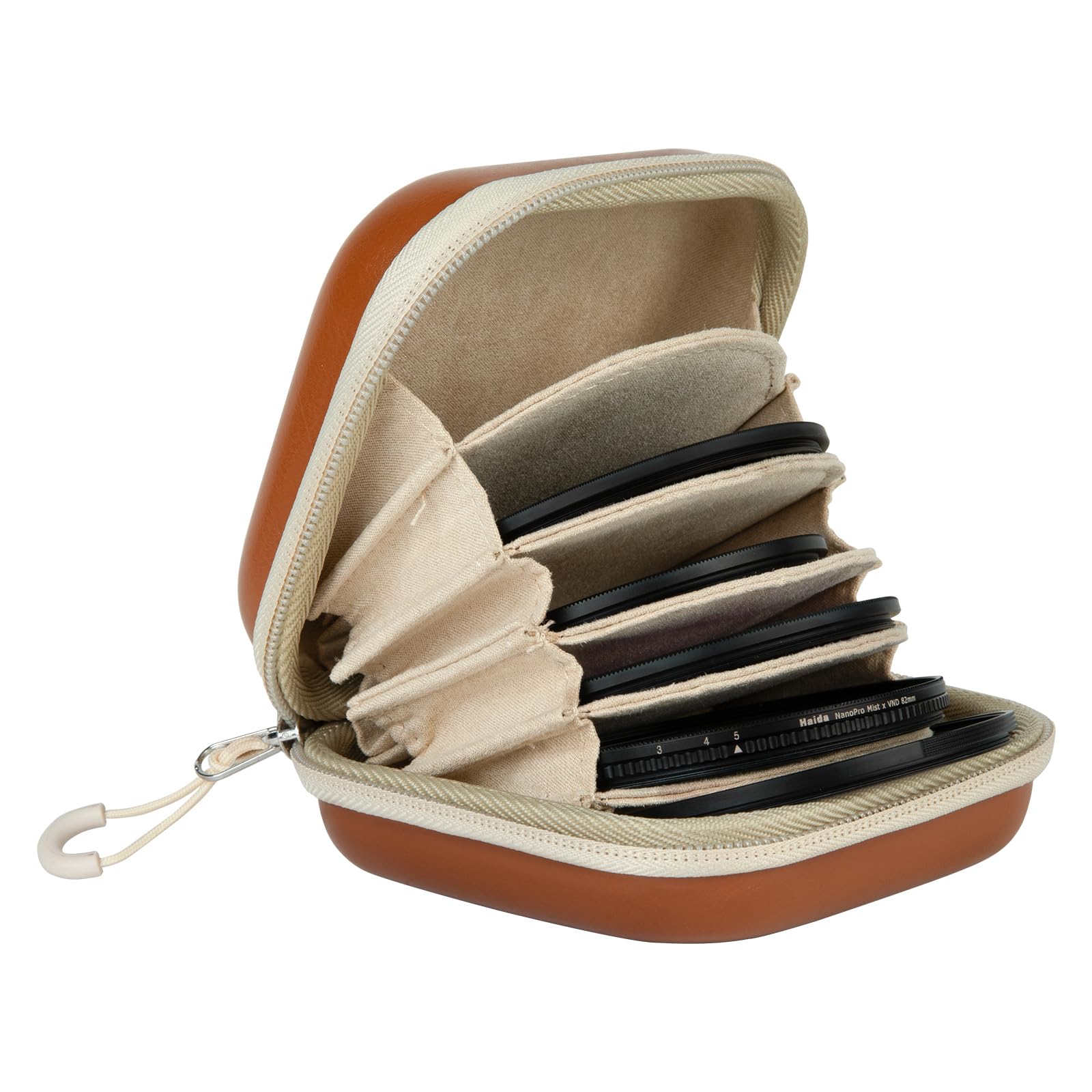 Haida 58 mm Filtertasche für Kameralinse, 58 mm, rund, wasserdicht, staubdicht, Schutz für die Aufbewahrung von Objektiven, Zubehör
