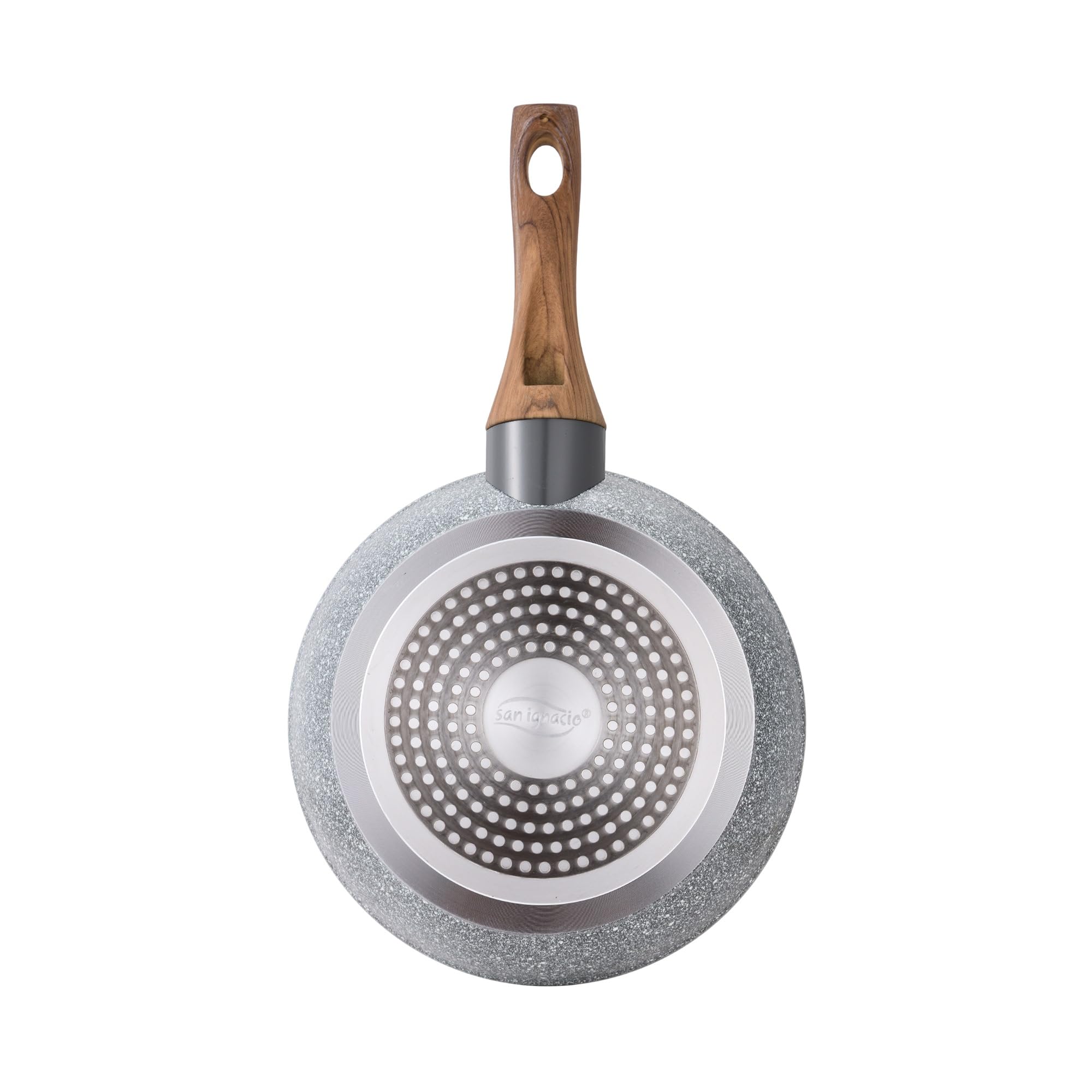 Magefesa Bateria de cocina 7 piezas MAGEFESA Kenia de acero esmaltado con juego de sartenes (22/24/26 cm) Daimiel en aluminio forjado