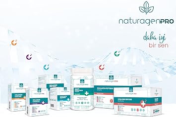 Naturagen Pro Collagen (Collagen) جمال 30 قطعة كيس من التفاح الأخضر بنكهة (النوع 1 والنوع 3-8000 مجم كولاجين متحلل)
