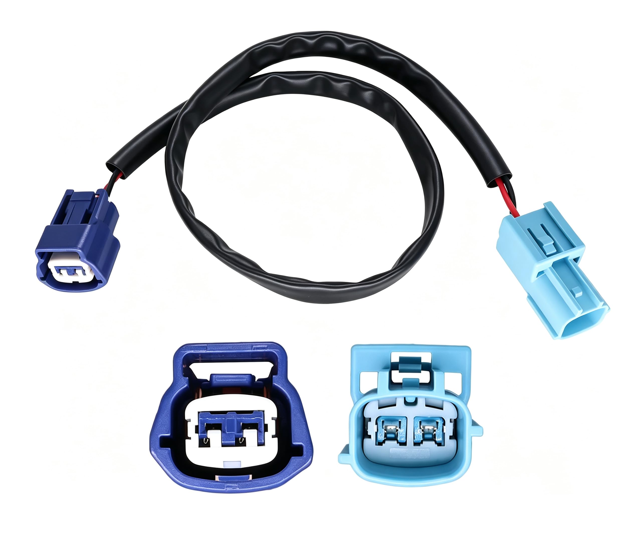 hisport knock sensor wiring harness replacement for infiniti fx35 2003-2008,m35 2006-2008,g35 2003-2007 compatible with nissan 350z 3.5l 2003-2006 replace 139981 solves trouble code p0327