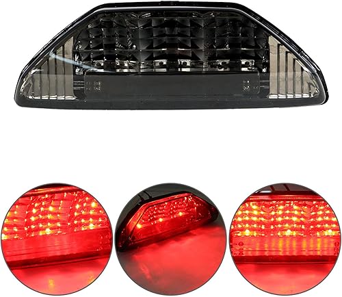 Miniatura 2 de WFLNHB Reemplazo de la lámpara de la luz trasera del freno trasero para Honda TRX 250 300 400 500 700