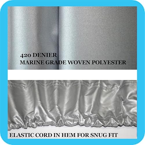 Miniatura 2 de Cubierta de embarcación para Seadoo Bombardier GT GTS GTX GTI GTR, resistente, 420 denier, cubierta de amarre para almacenamiento de Jetski (para