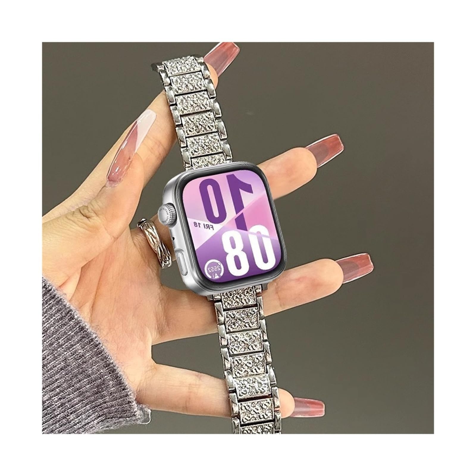 For Huawei Watch Fit 5 4 3 4Pro 5Pro damska metalowa bransoletka nadgarstek