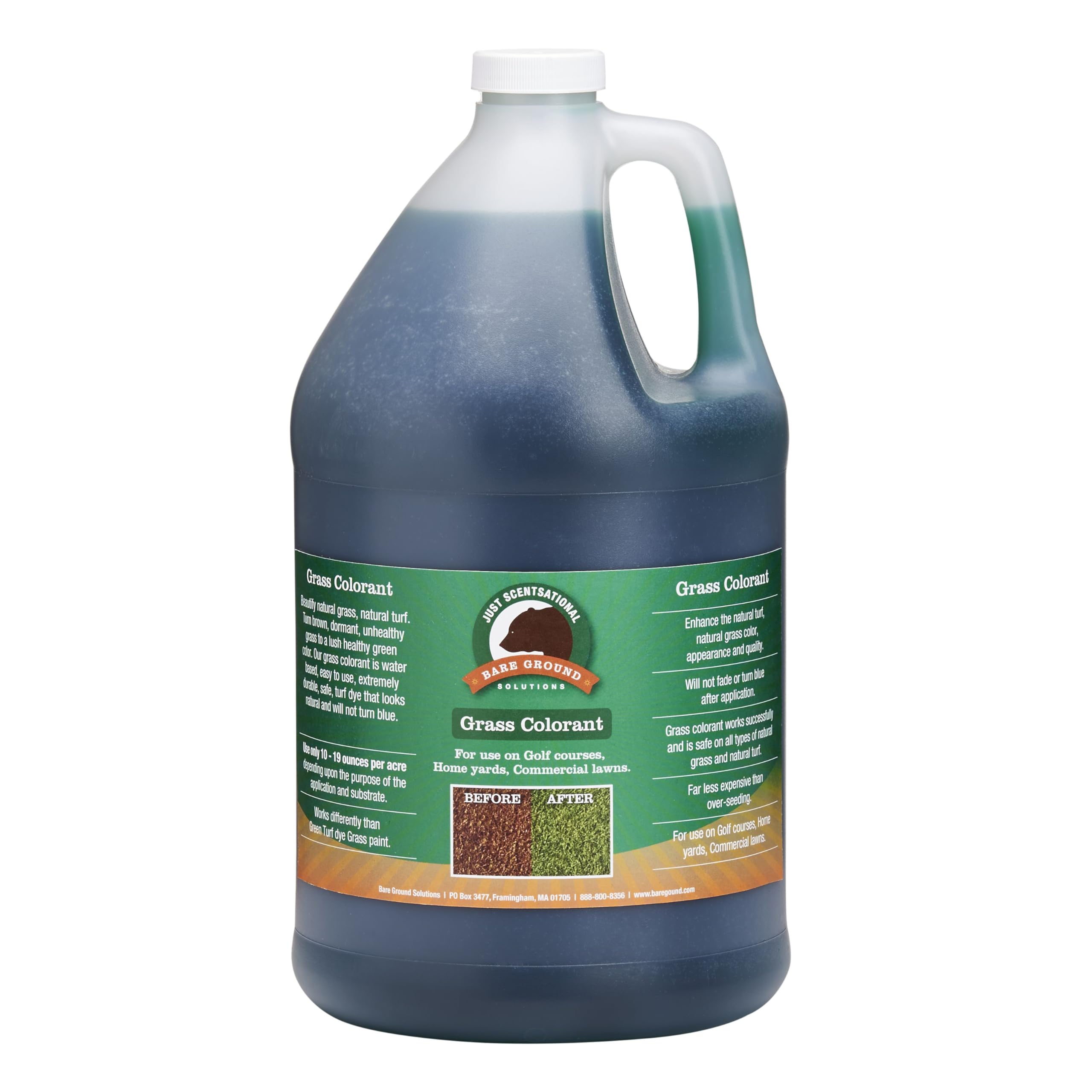 Just Scentsational GUGC-128 Green Up Grass Colorant, 128oz (1 Gallon)