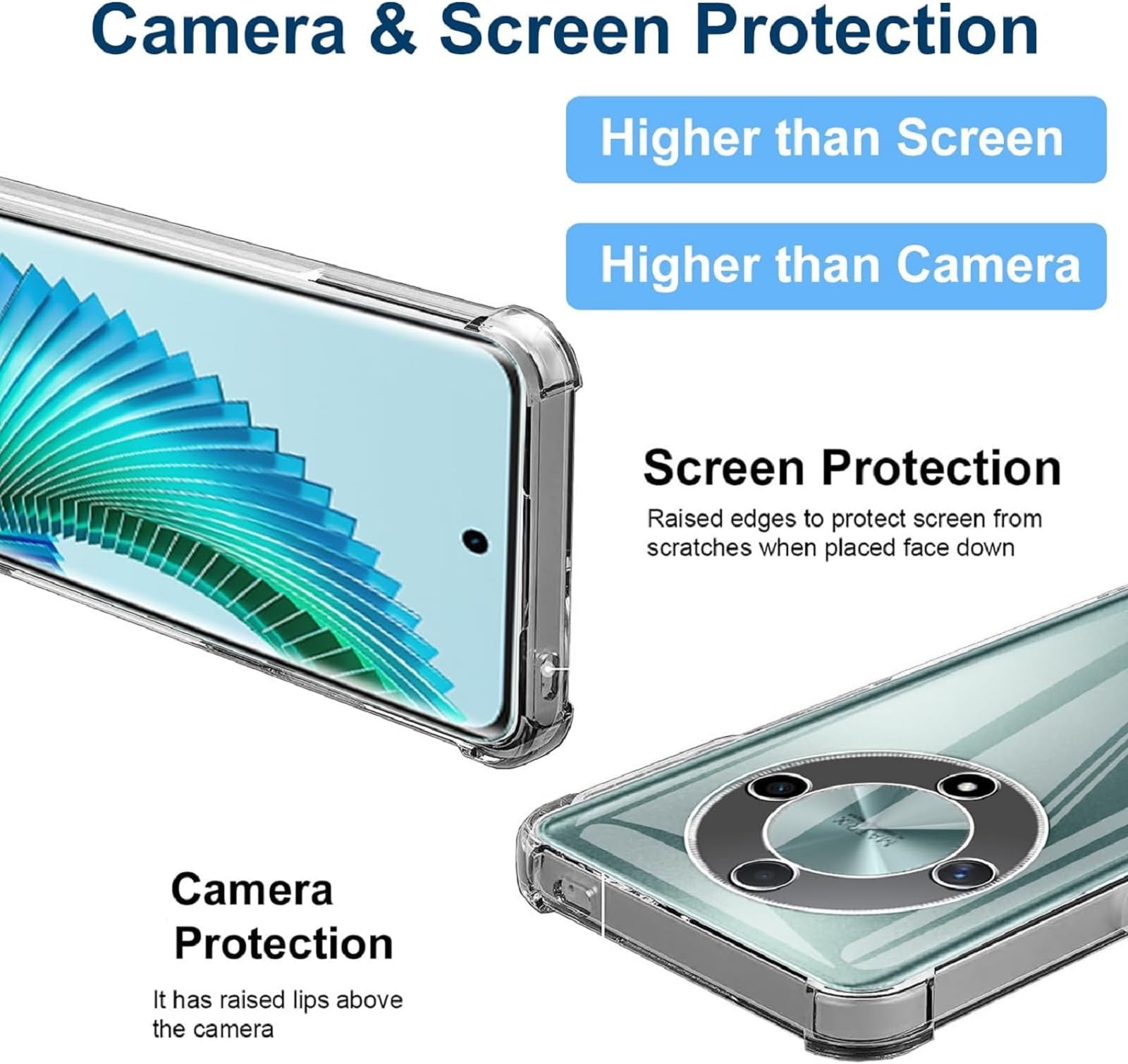 Cover per Honor Magic6 Lite 5G (Magic 6 Lite), Ultra Sottile Silicone
