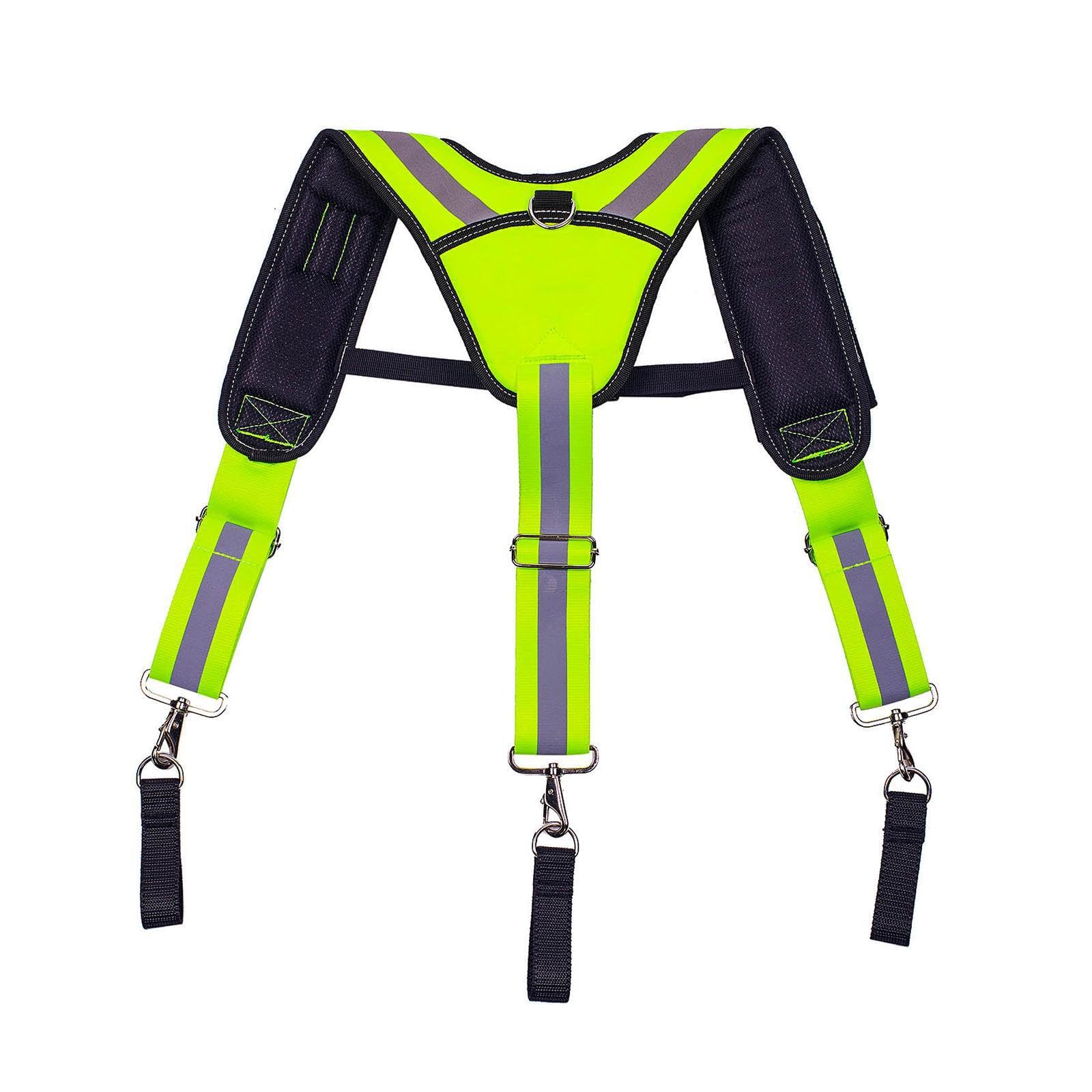 Poche Porte-Outils réfléchissante légère pour Un accès pour aux Outils et Un Confort Optimal Pendant Le Travail. Accessoires avec répartition Uniforme du Poids.
