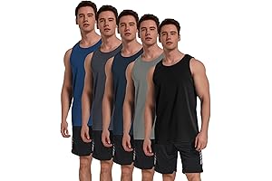 5-Pack Men's Workout Tank Tops: Enhance Your Fitness Journey