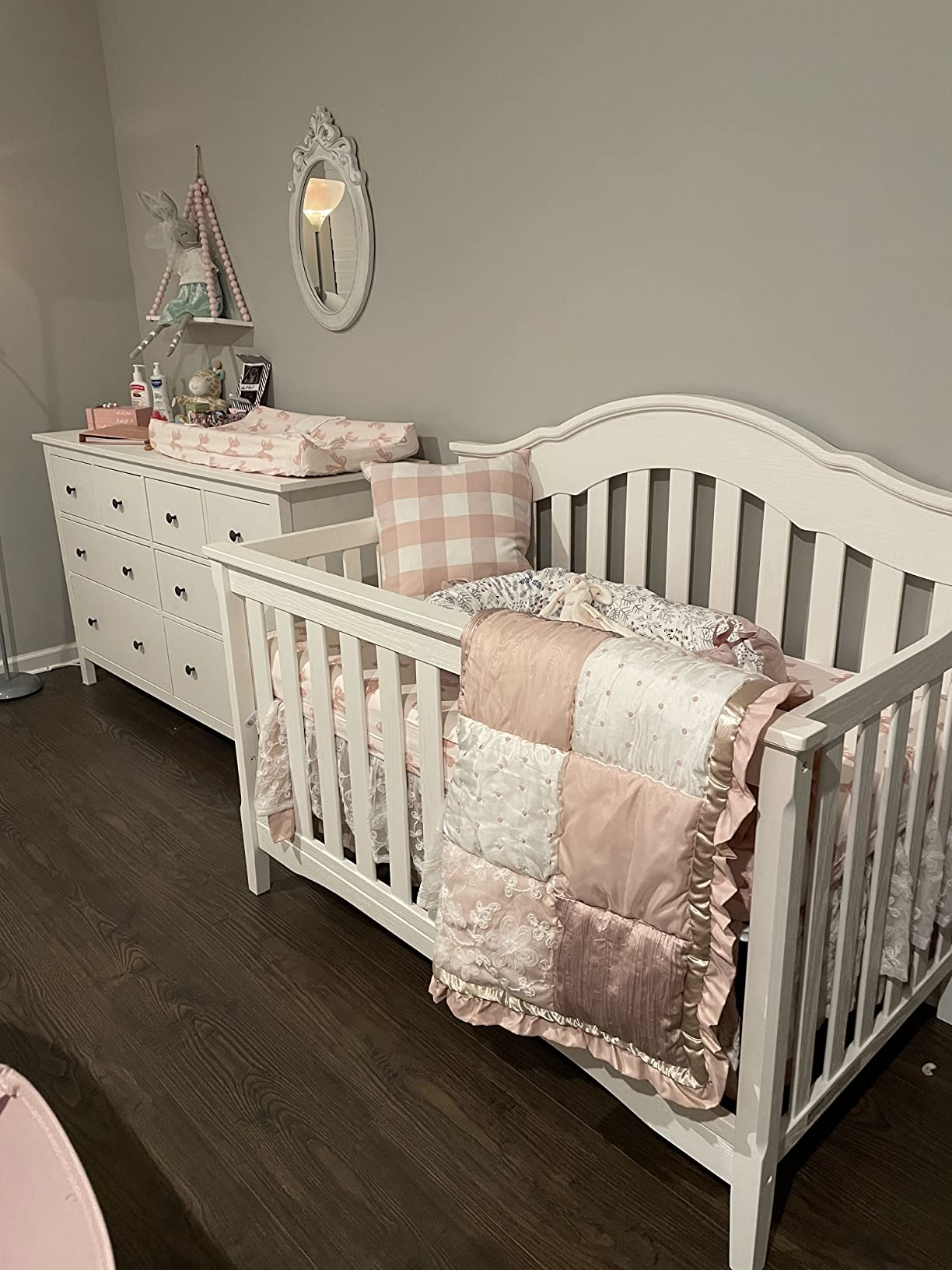 $26/mo - Finance The Peanutshell Grace 4 Piece Crib Bedding Set | Buy ...