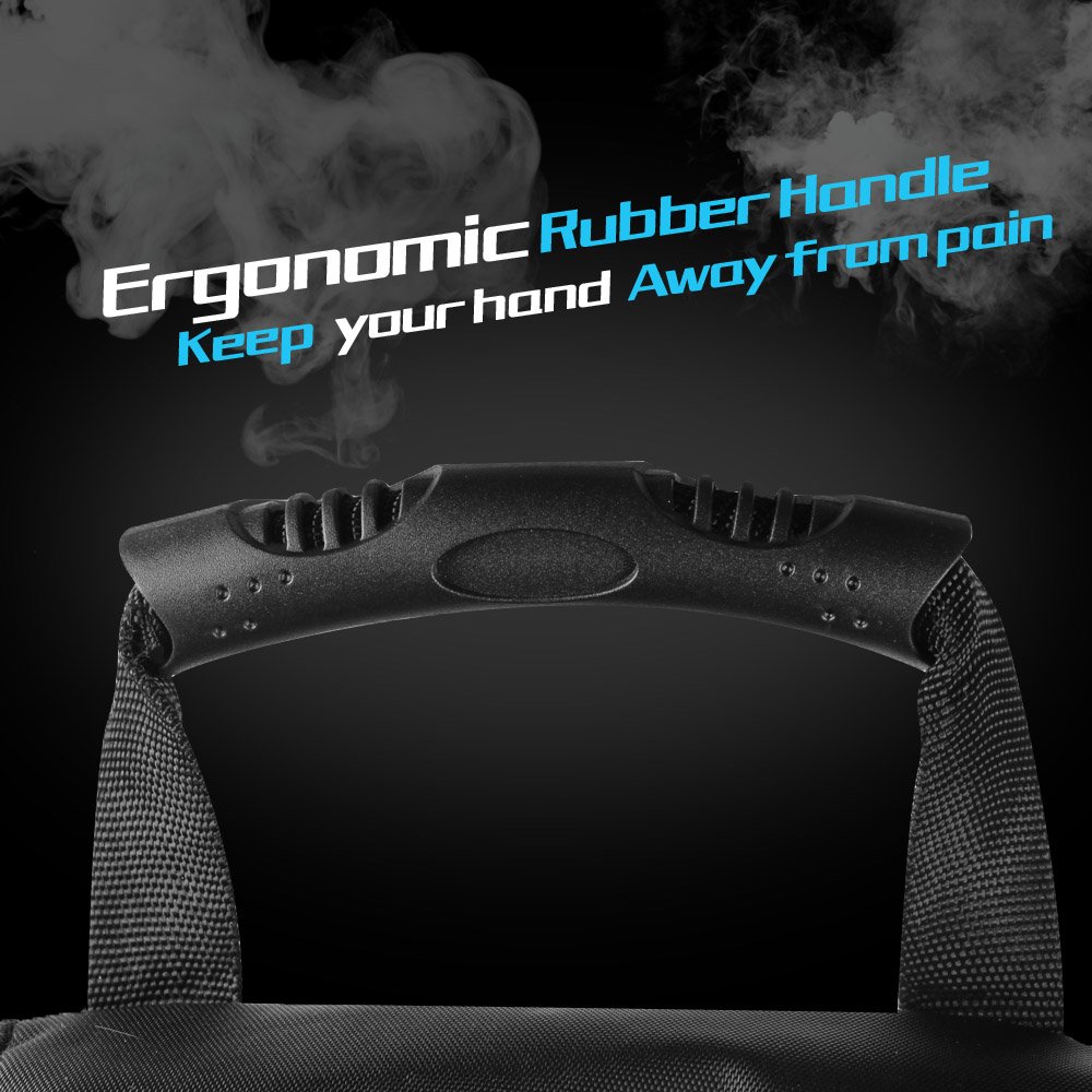 FASITE Tool Backpack with Wheeled Rolling, Multifunction Heavy Duty