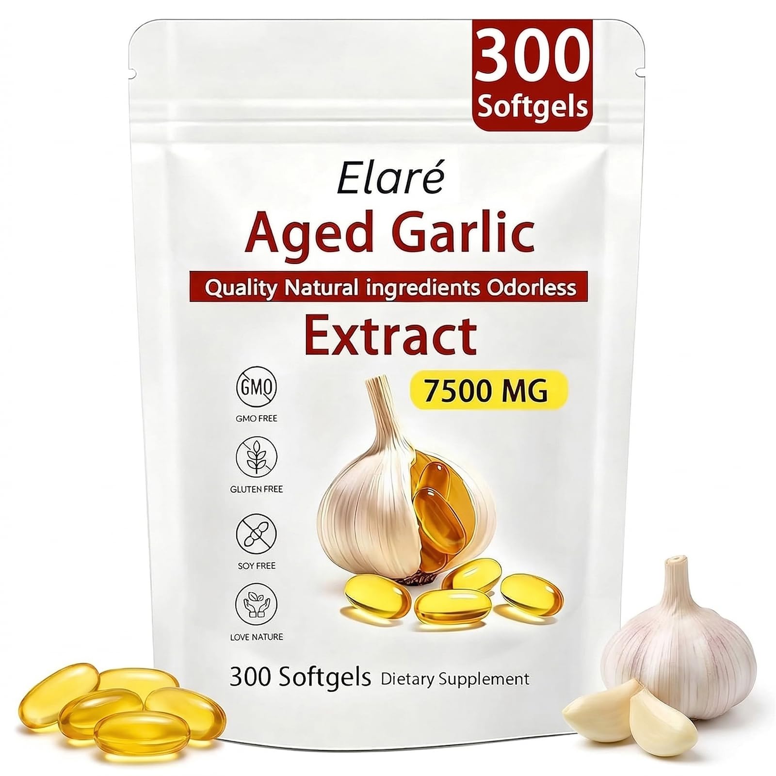 Elare FITactic Organic Aged Garlic Extract