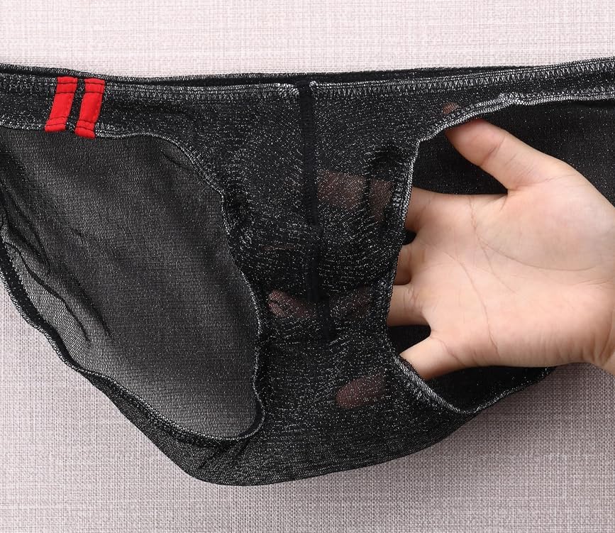 Men's Spandex Bikini Classic Low Rise Briefs Underwear4