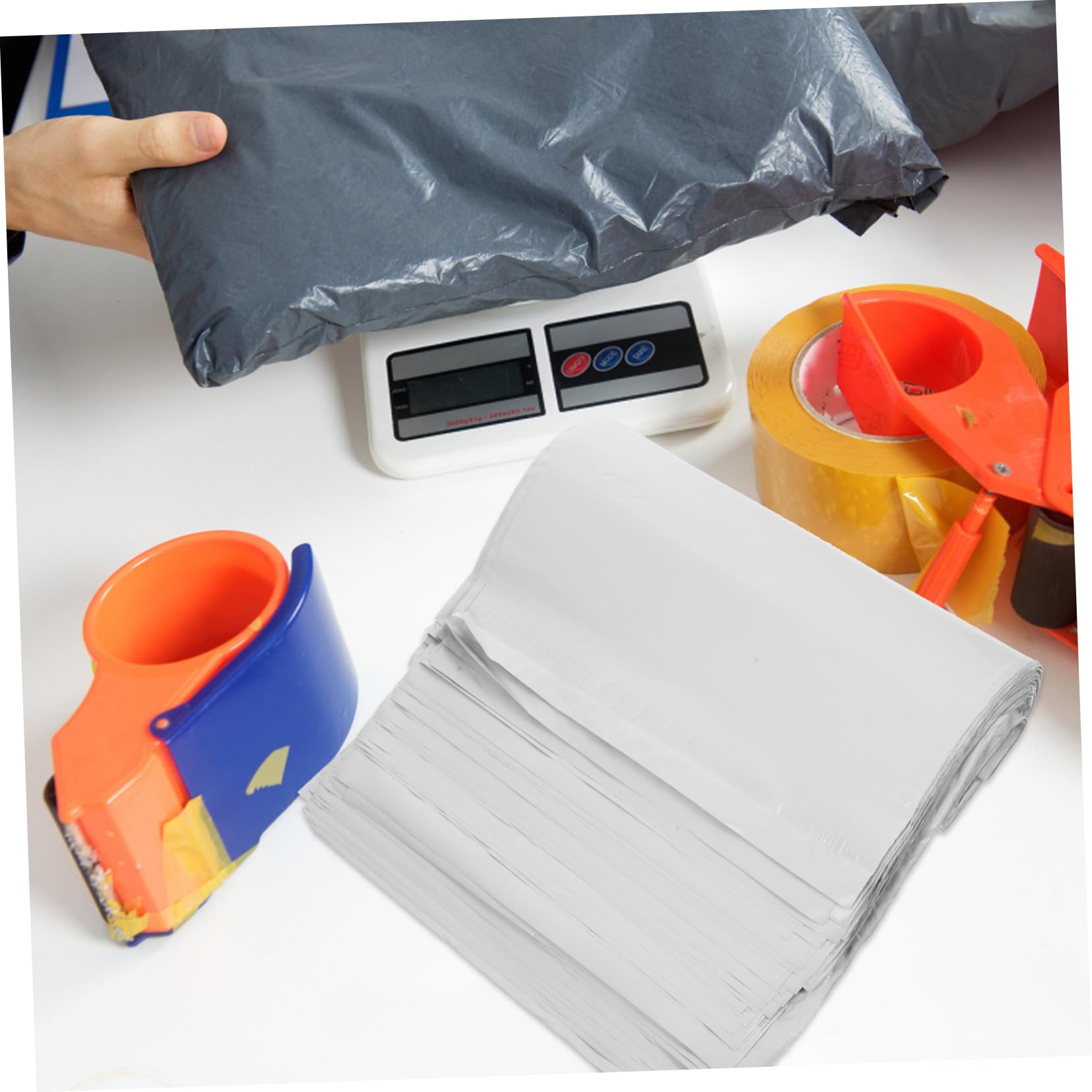 100pezzi Buste Per Spedizioni in Resistenti Buste Postali Per Abbigliamento Chiusura Adesiva Per Imballaggio Postale Impermeabili