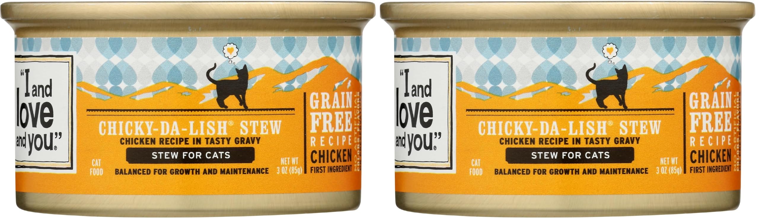 I AND LOVE AND YOU Chicken Chunky Gravy, 3 OZ (Pack of 2)