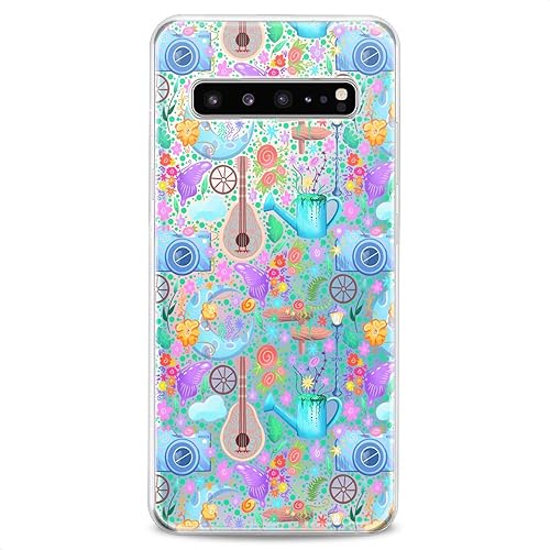 Miniatura 44 de Funda compatible con Samsung A91, A54, A52, A51, A50, A20, A11, A12, A13, A14, A03s, A02s, flexible, transparente, diseño de silicona animal, diseño