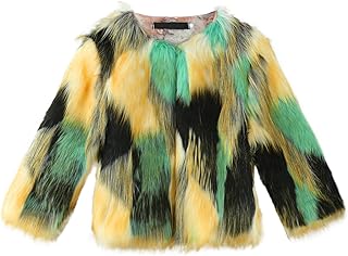 Casaco infantil para meninas, inverno, à prova de vento, espesso, tie dye, casaco infantil, quente, de lã, 5 anos, jaqueta de inverno para meninas