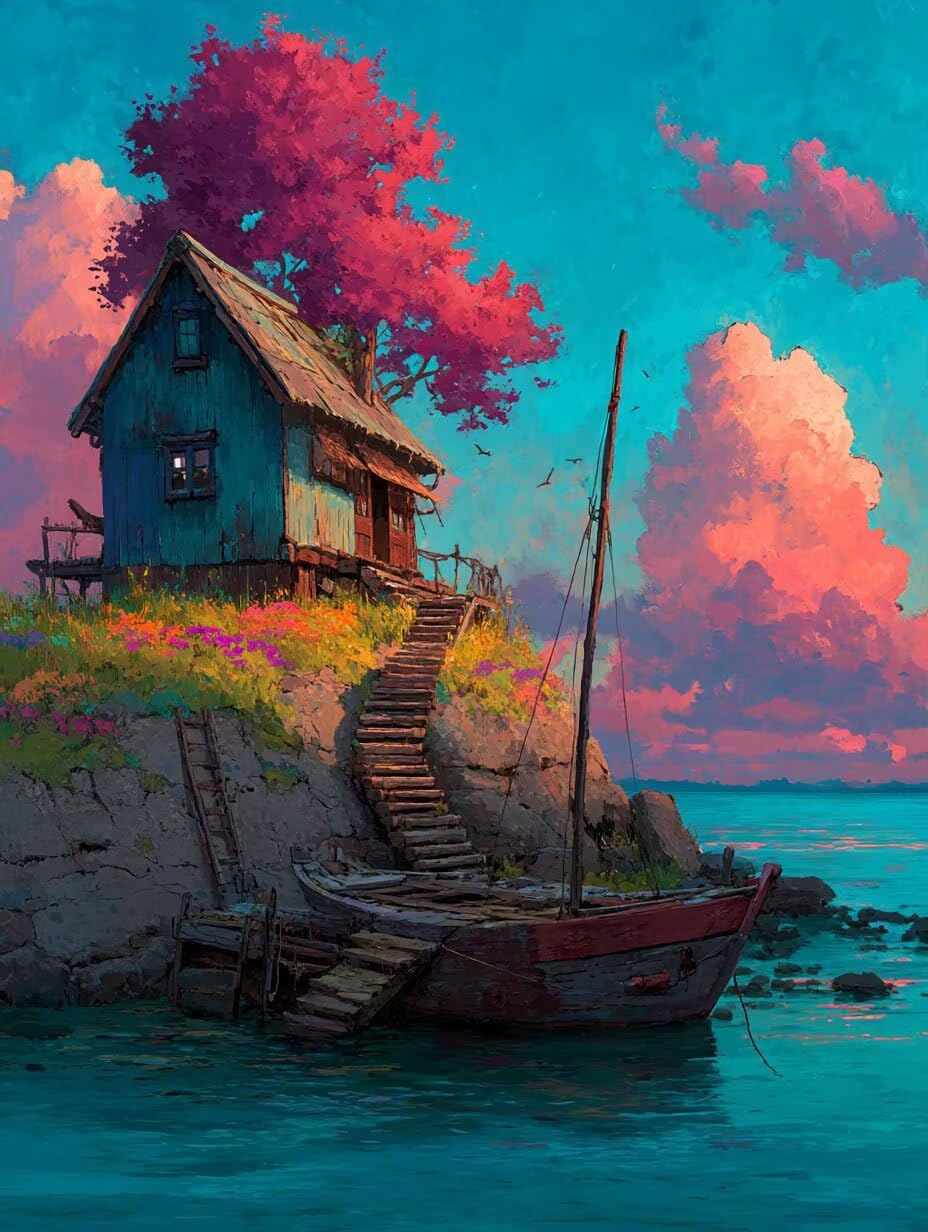 Puzzle dla dorosłych 2000, zabawne puzzle dekoracyjne, Ship Island YHPGL1
