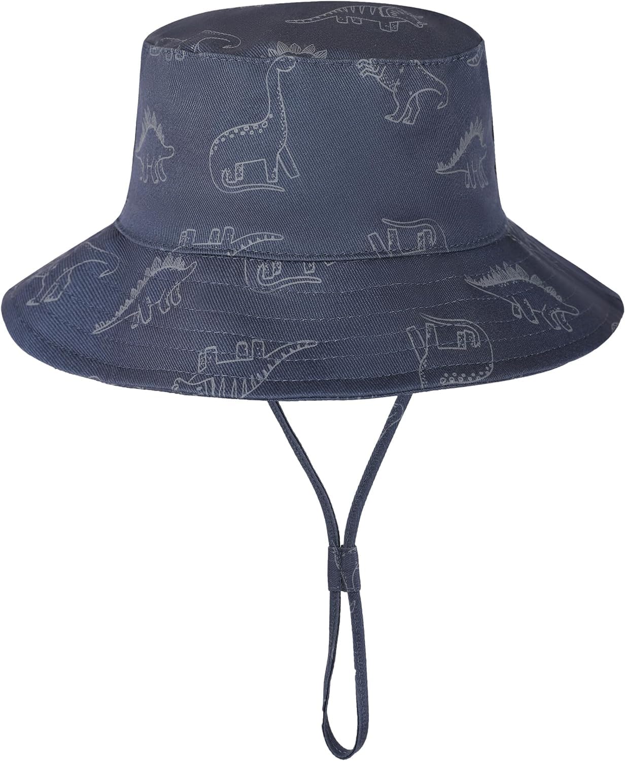 DRESHOW Baby Sun Hat Toddler Sun Protection Animal Cap Unisex Summer Bucket Hat with Chin Strap UPF 50+ — view 8