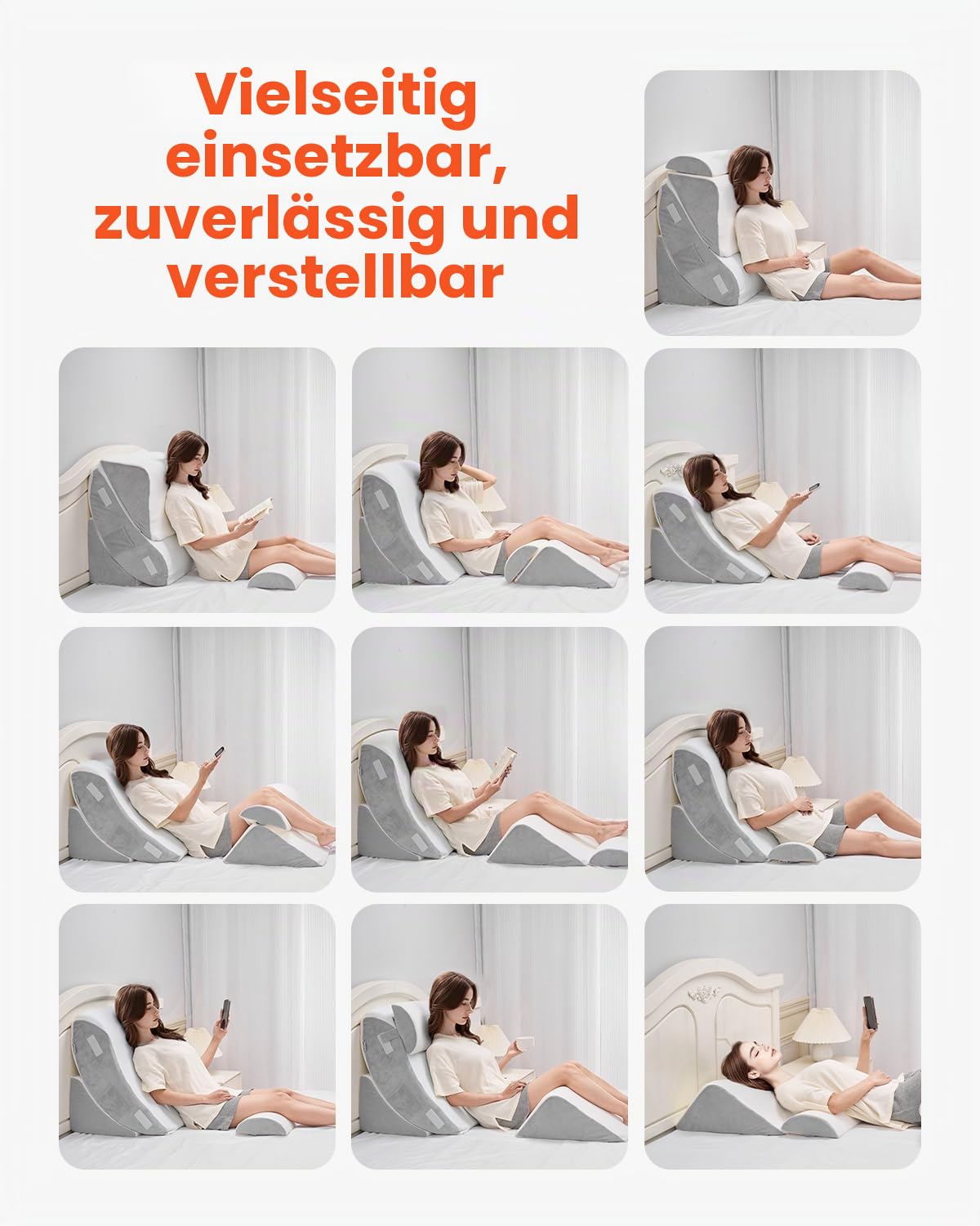 VEVOR Orthopädisches Bett Keilkissen