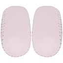 Neska Moda Baby Girls Synthetic Leather Hook & Loop Loafer Booties/Shoes For 0 To 6 Months (Pink)-BT914 gallery image