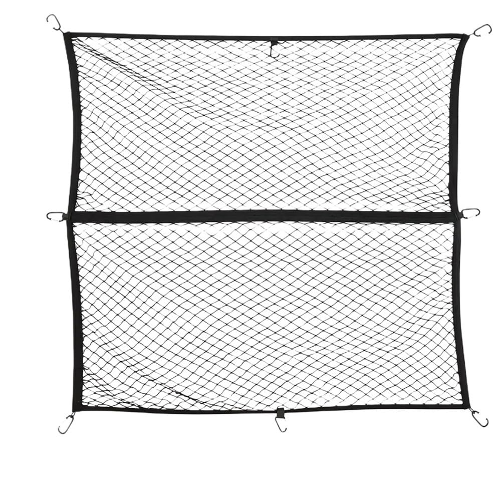 Red Equipaje Red De Carga para Caja Camioneta 4.10' X 3.80' se Extiende hasta 7.0' 6.5' para Techo Resistente