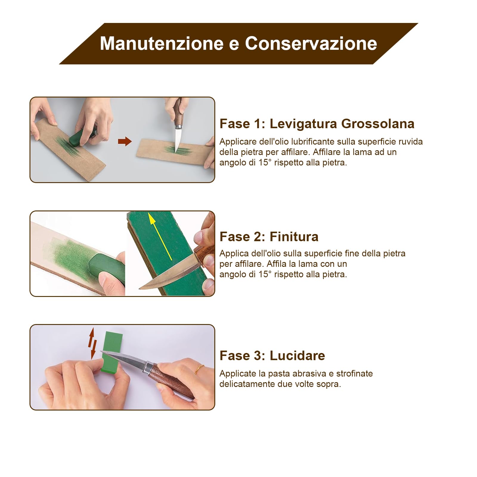 Set di utensili da intaglio da 23 pezzi, per amanti del fai da te, principianti, utensili professionali per intaglio in legno, per adulti e principianti, con ispirazione e stimolazione artistica