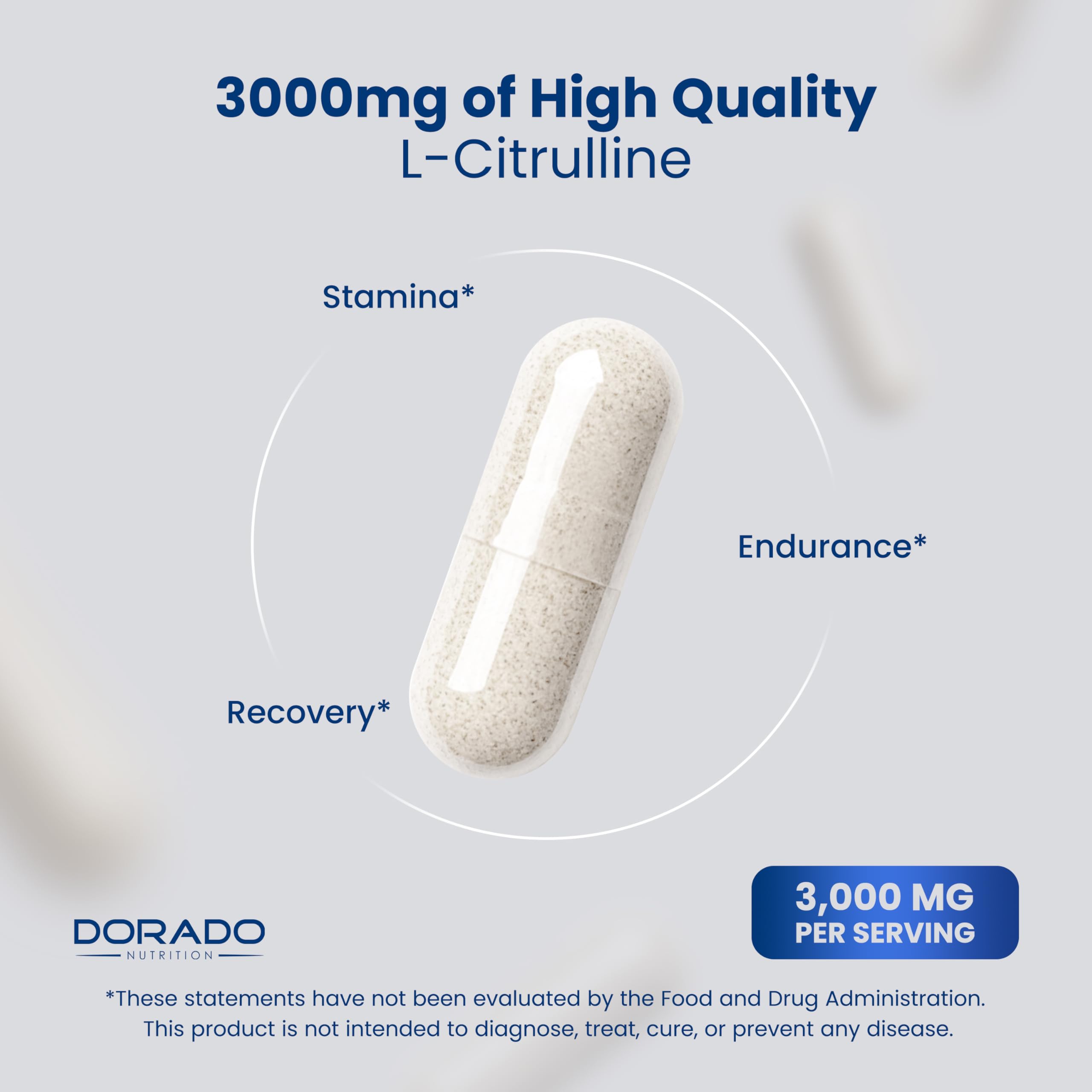 Amazon.com: L Citrulline 3000mg Supplement (360 Capsules) Support