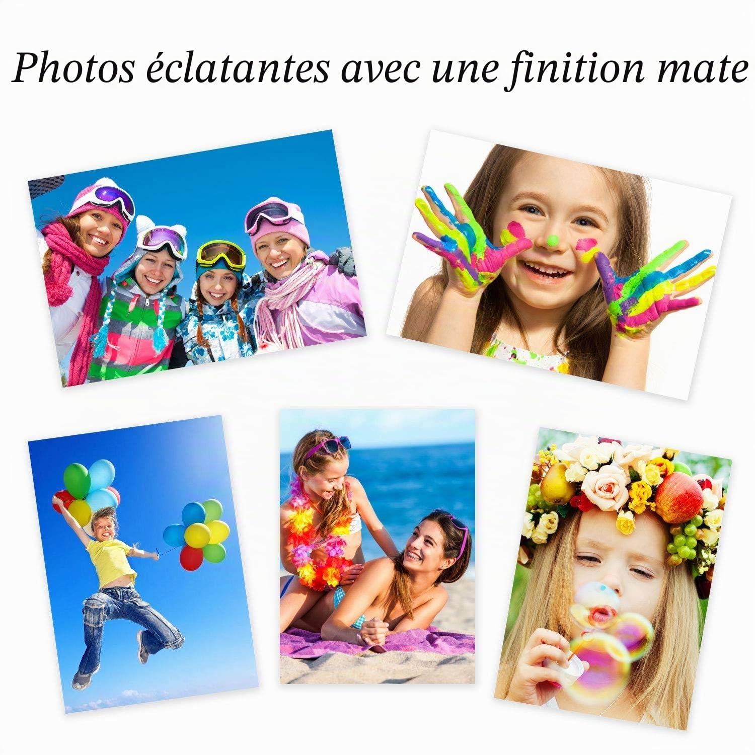 KOALA Papier Photo Double Face Mat pour imprimante à Jet d'encre, A4, 230 g/m², 100 feuilles. Convient pour l'impression de Photos, Brochures, Certificats, Livrets, Flyers, Dépliants, Calendriers