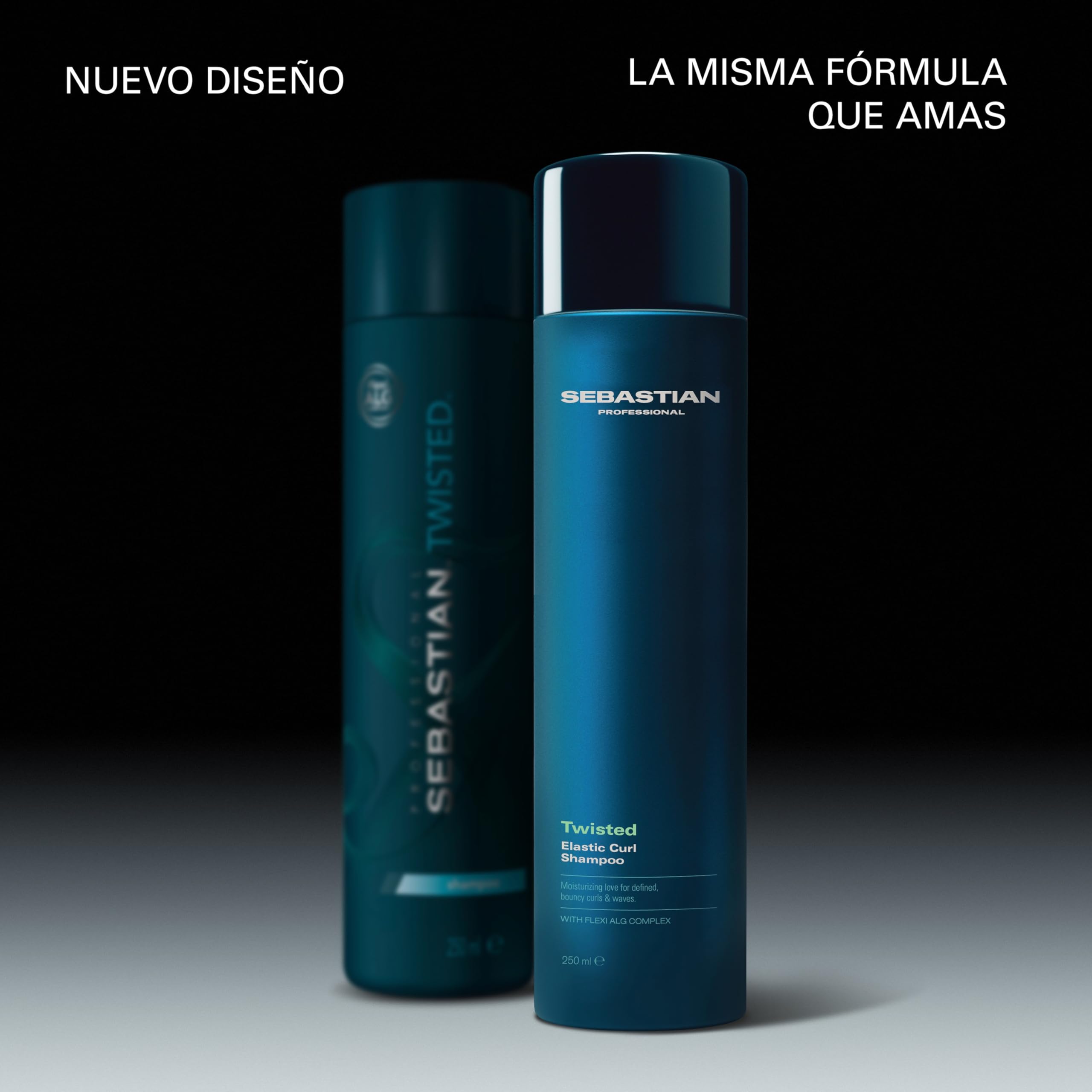 Sebastian Professional Twisted | Champú Hidratante Profesional con Control del Encrespamiento | Definición y Flexibilidad para Rizos y Ondas | Ideal Para Cabello Rizado