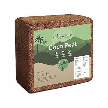 Garden Muse Cocopeat Block 5Kg for Garden use - image, photos