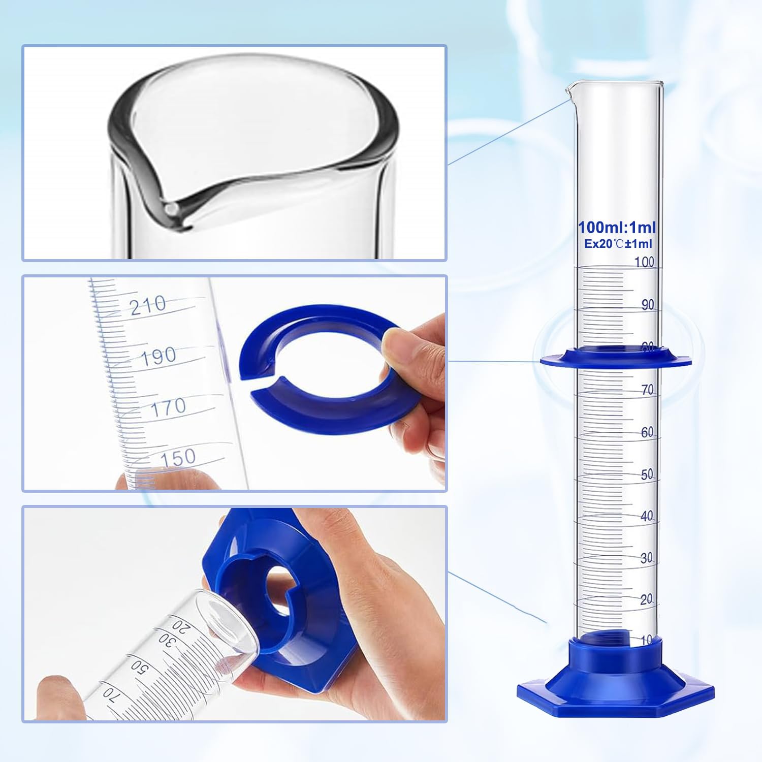 Cylinder z podziałką 100 ml