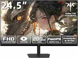 KTC 24.5インチ FHD ゲーミングモニター Amazon.co.jp: KTC 24.5インチ FHD IPSモニター - 100Hz