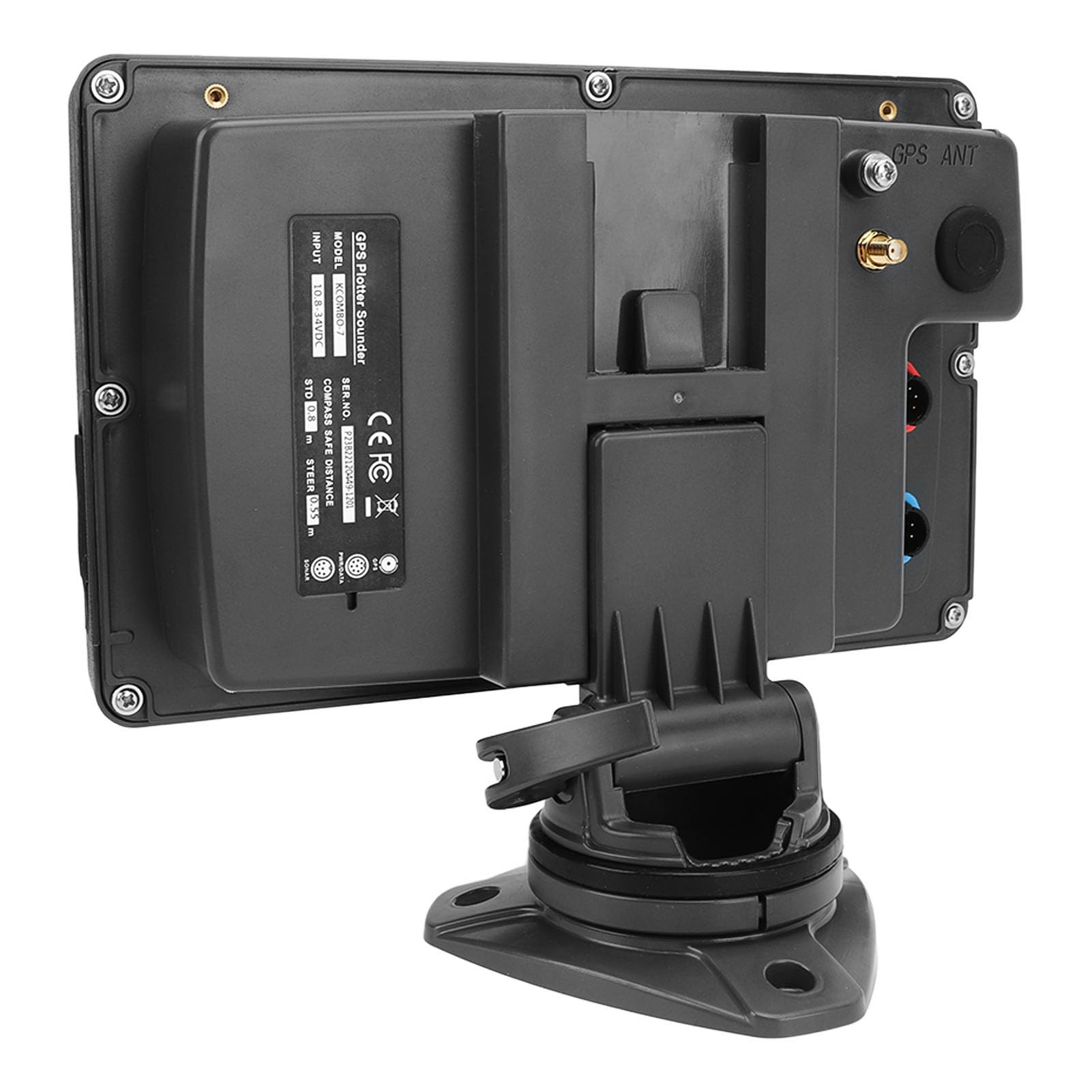 7-Zoll-Marineplotter mit Integriertem Fischfinder, Farbigem LCD-Display, IP66-Schutz, für die Seenavigation